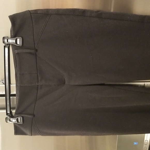 💕MICHAEL by MICHAEL KORS💕 Plack Trouser Pants ~ 10 Black - Picture 3 of 11